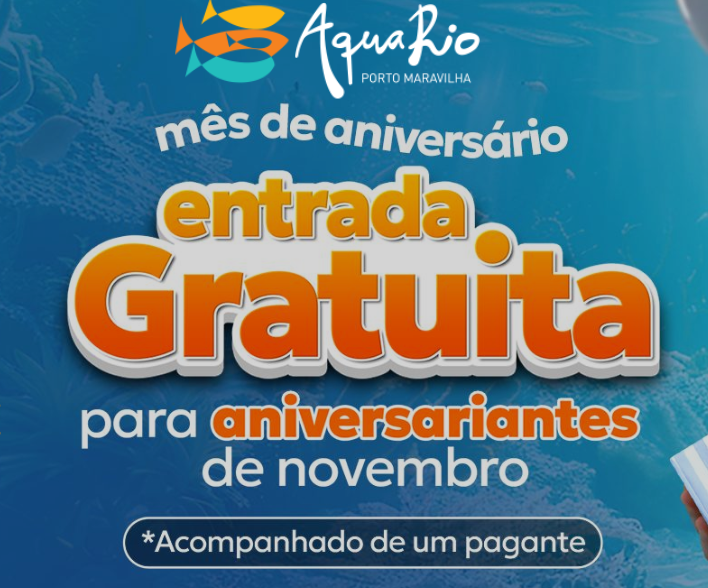 aquario grátis novembro 2024